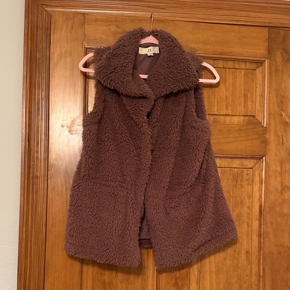 Thread & Supply Cozy Mauve Vest